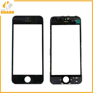 Kính liền ron iphone 5s, 5se màu đen