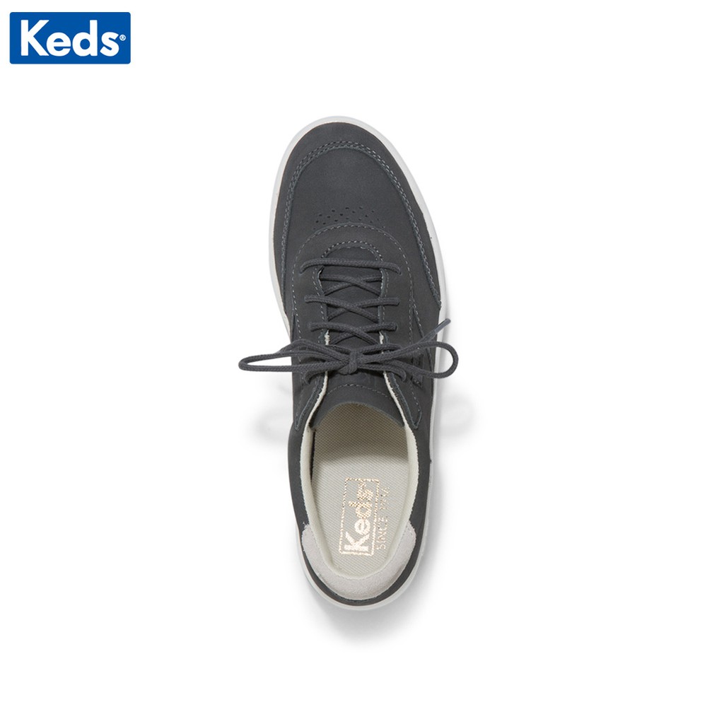 Giày Keds Nữ - Match Point Nubuck Dark Gray - KD059015