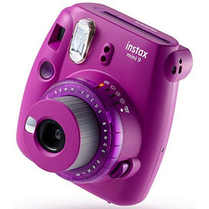 Instax Mini 9 - Máy chụp ảnh lấy liền Instax Mini 9 - Clear Purple - Bảo hành 12 tháng