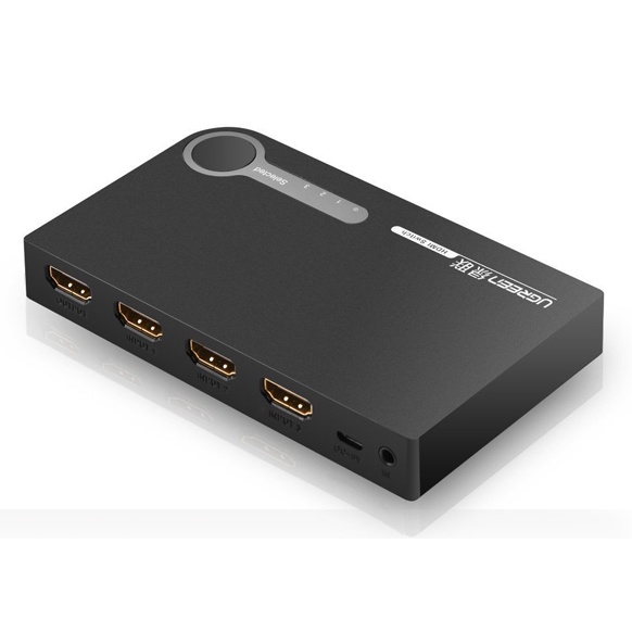 Đầu Gộp HDMI 3 Trong 1 Hỗ Trợ 3D Full HD Ugreen 40234