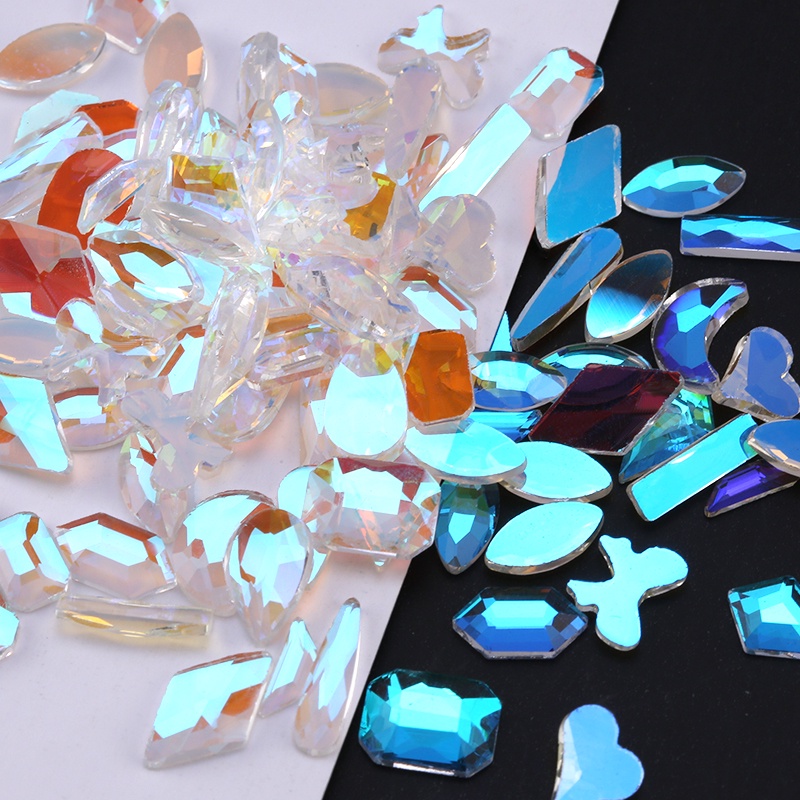 Bộ 50 / 100 HạT Đá ĐíNh Trang Trí MóNg 3D