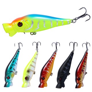 8.5cm/11.6g Popper Wobbler Crankbait Sea Fishing Lure Bait Topwater Boat Trolling