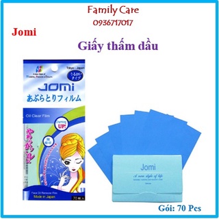 Giấy thấm dầu Jomi Nhật Bản 70 tờ Oil Clear Film
