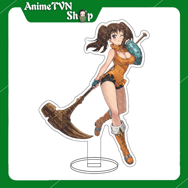 Tượng Mica Standee anime/manga Nanatsu no Taizai (Thất Hình Đại Tội) - Nhựa Cứng Acrylic In nhiều chi tiết sắc nét