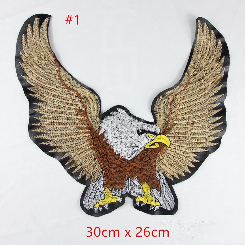 Sticker ủi thêu hình chim đại bàng