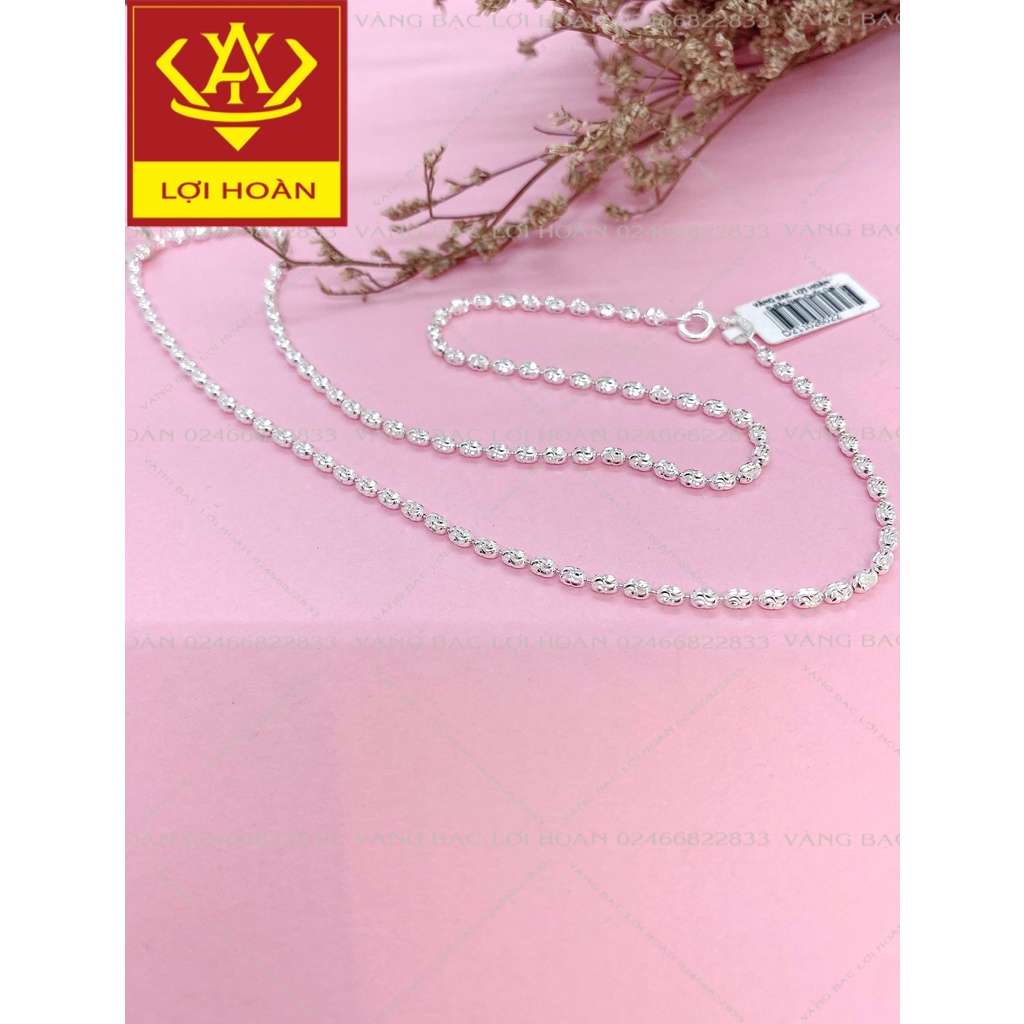 Dây chuyền bạc thật mặt hình Phật - trang sức Lợi Hoàn