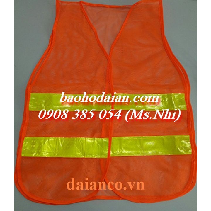 Áo Phản Quang dây thun 2 bên eo- Nhiều màu lựa chọn- Hình thật