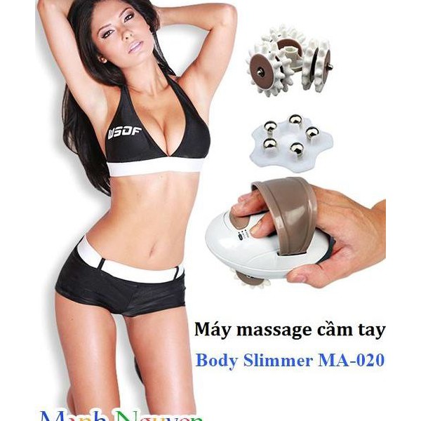Máy massage mini cầm tay đánh tan mỡ body Slimmer