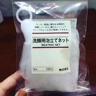LƯỚI TẠO BỌT RỬA MẶT MUJI