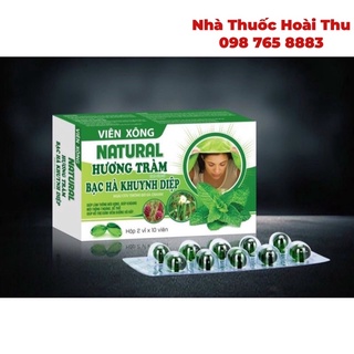 Viên xông Natural Hương Tràm