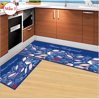 Sét thảm bếp cao cấp 1 dài 1 ngắn