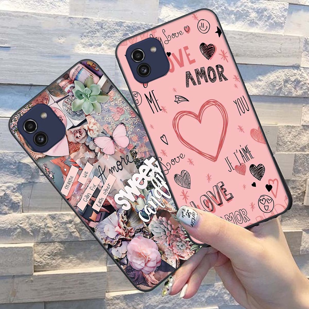 Ốp Samsung A03 SIÊU BỀN LOẠI 1. Vỏ lưng SS galaxy chính hãng