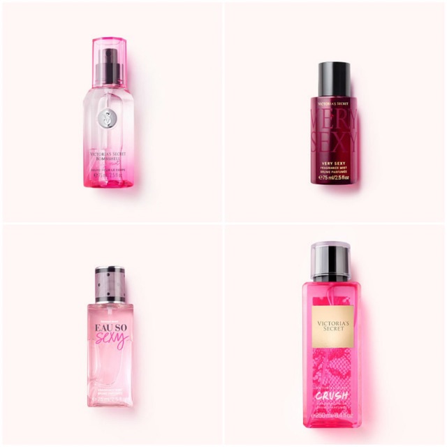 Victoria Secrect Body Mist (Hàng có sẵn - Inb chọn mùi]