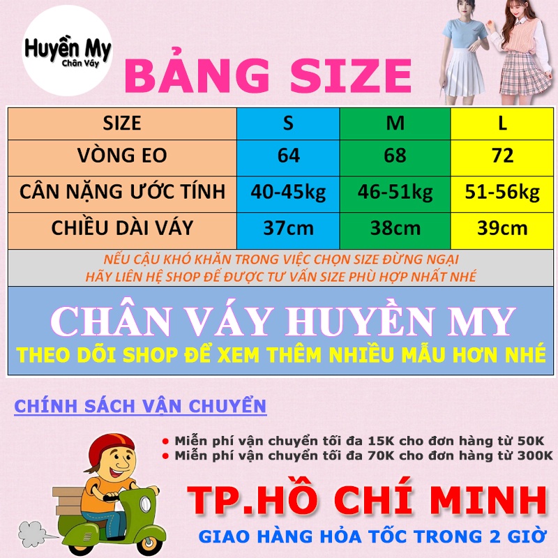 Chân vây xếp ly tennis trắng ngắn HUYENMY váy xép ly đen lưng cao dáng xòe có lót trong phong cách xếp li hàn quốc