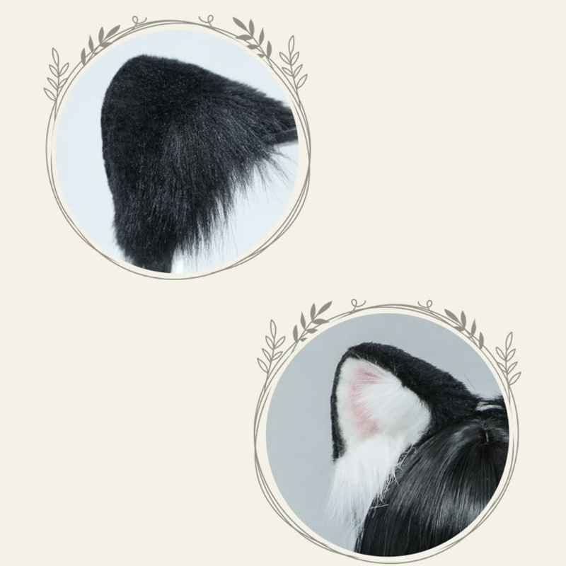 Băng Đô Tai Chó Lông Dài Hóa Trang