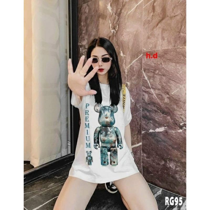 Áo Thun Tay Lỡ Gấu Premium - CAMNHUNG Áo Thun Nam Nữ Unisex Hot Hit