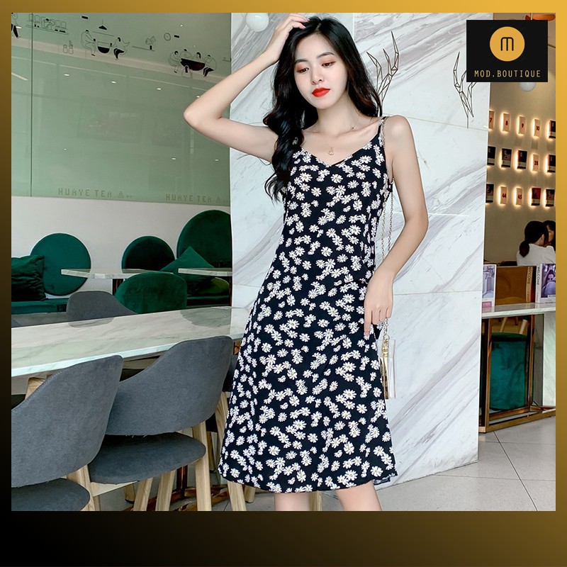 Váy 2 Dây Hoa Nhí Chất Mịn Mát Dáng Suông Có Đủ Size V4 | BigBuy360 - bigbuy360.vn