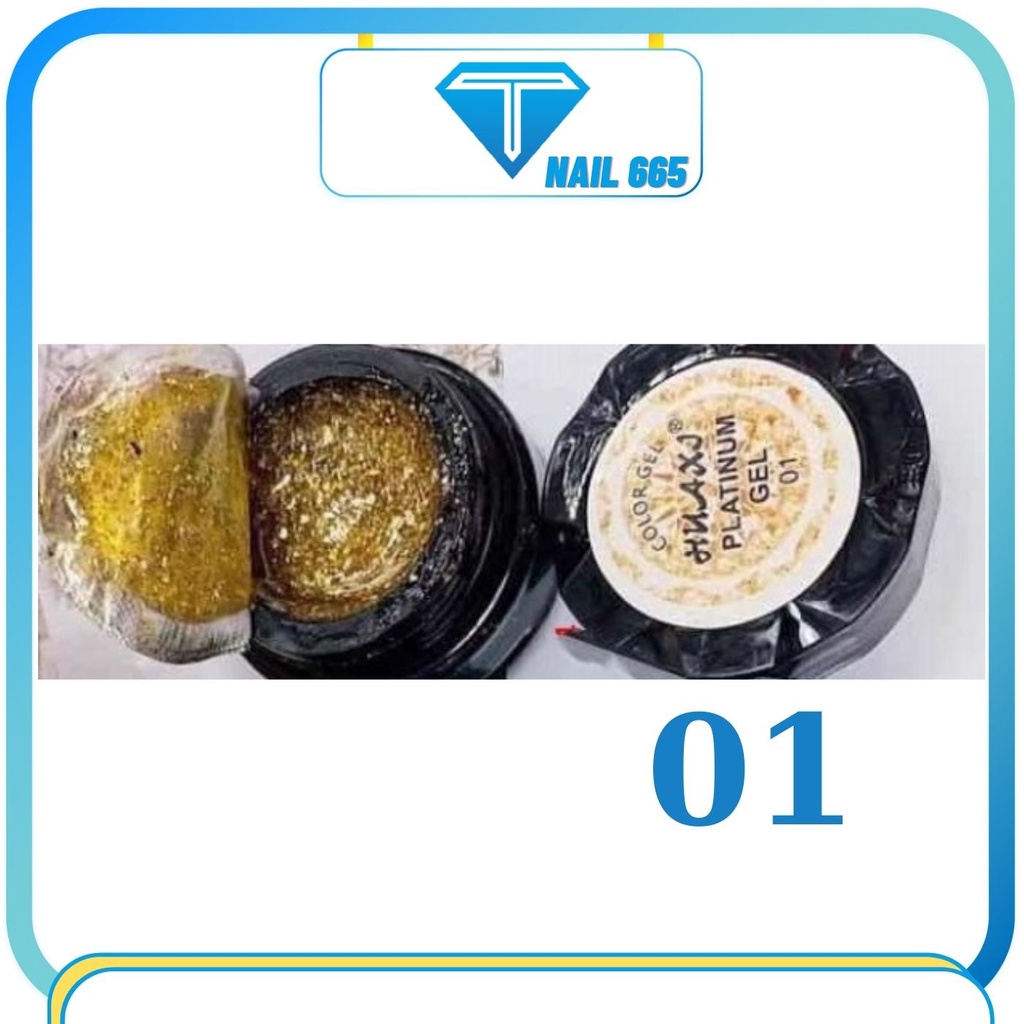 Gel nhũ viền siêu sáng , Hũ gel nhũ Huaxi