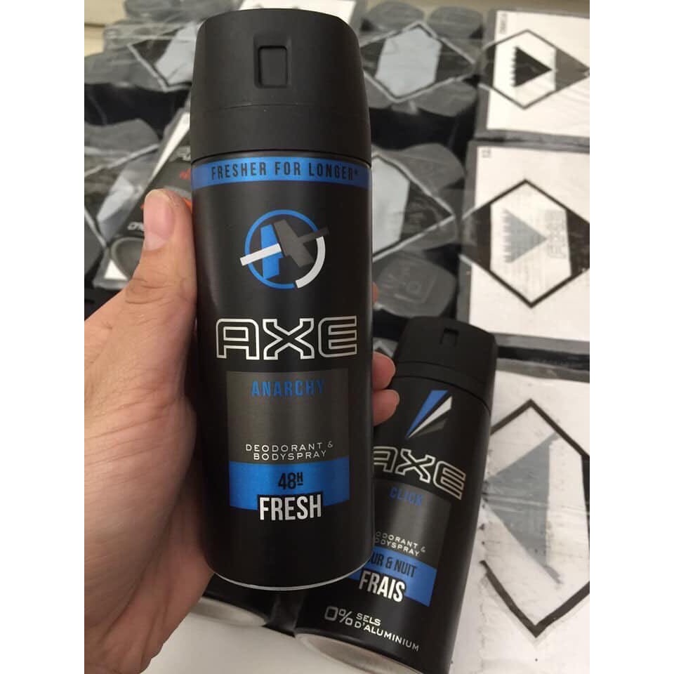 XỊT KHỬ MÙI TOÀN THÂN AXE ANARCHY DEODORANT BODYSPRAY FRESH 150ML CHÍNH HÃNG - 6485