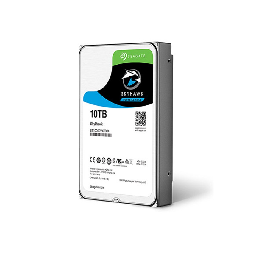 Ổ Cứng HDD Seagate SkyHawk 10TB/256 MB/3.5-ST10000VX0004