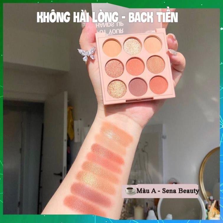 [HÀNG CHÍNH HÃNG] Bảng Phấn mắt Hàng Nội Địa Trung Sweet Mint 9 Ô Phấn Lâu Trôi Bền Màu Mỏng Mịn Nhẹ KING DC | BigBuy360 - bigbuy360.vn