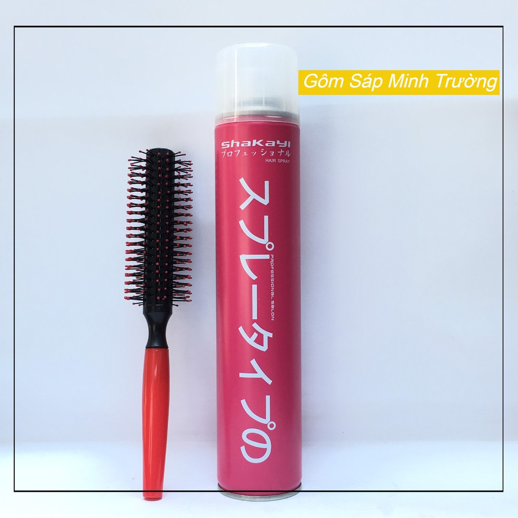 Gôm, Keo Xịt Tóc SHAKAYI hồng Nhật Bản 400ml Tạo Kiểu, Giữ Nếp Cho Tóc. HÀNG CHÍNH HÃNG