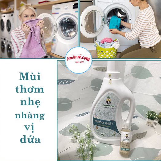 Nước giặt hữu cơ Fuwa3e 3000ml thân thiện với môi trường - 01292-1 Buôn rẻ