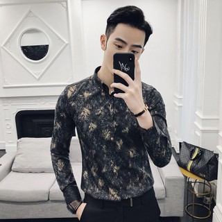 Áo sơ mi nam họa tiết độc nhất 2019