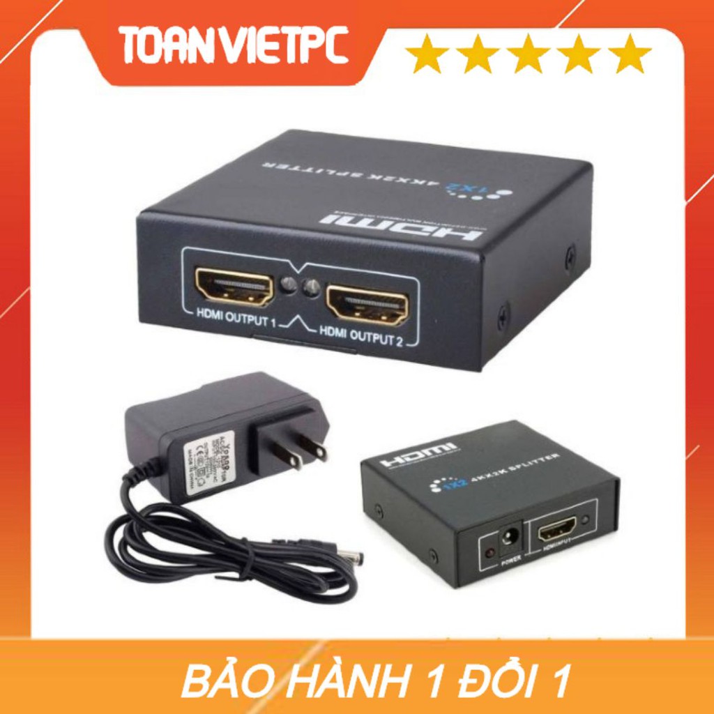 Bộ chia HDMI 1 ra 2 loại ngắn