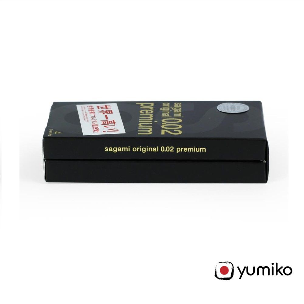 Bao Cao Su Siêu Mỏng Cực Cao Cấp SAGAMI ORIGINAL 0.02 PREMIUM - Hộp 4c