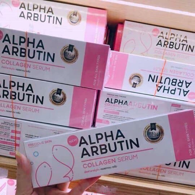 Serum collagen tươi alpha arbutin