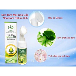 sữa rửa mặt cao cấp nha đam