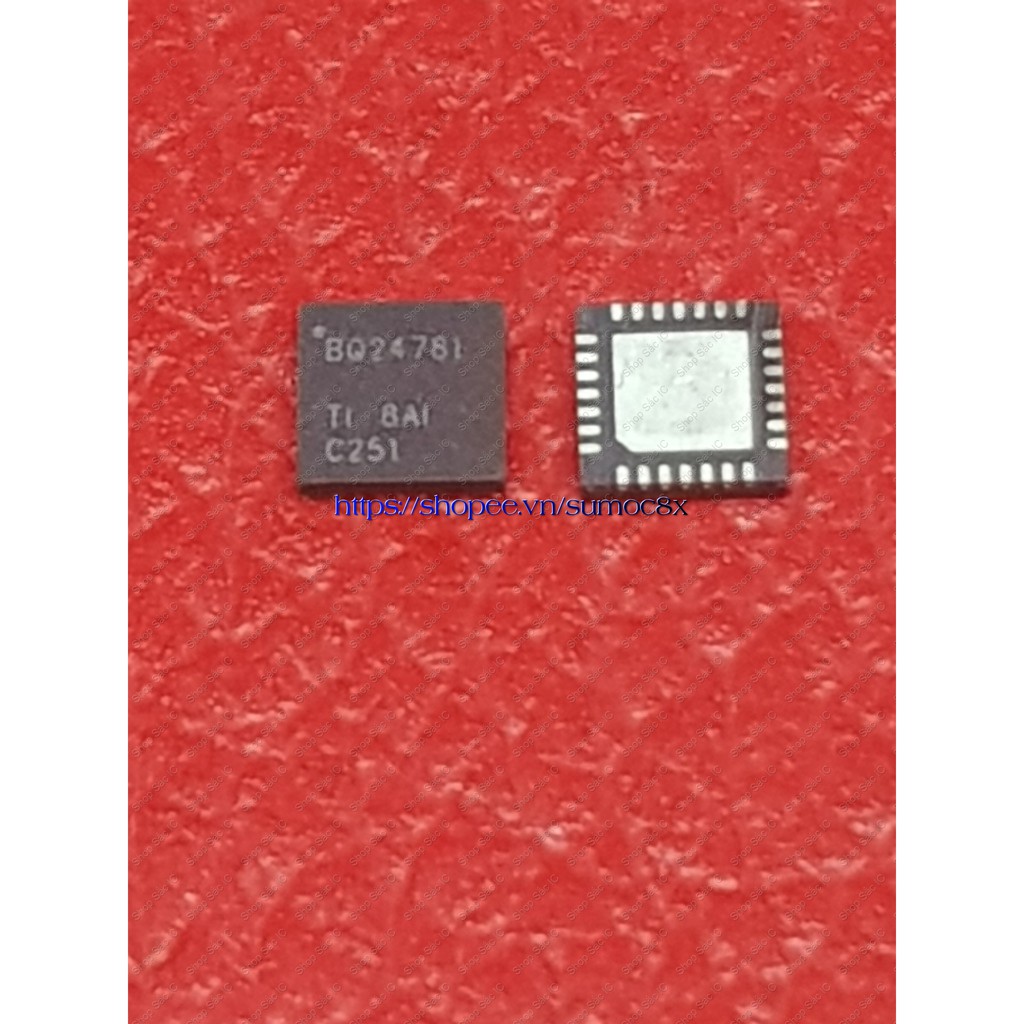 BQ24781 BQ24781RUYR 24781 ic nguồn trên mainboard