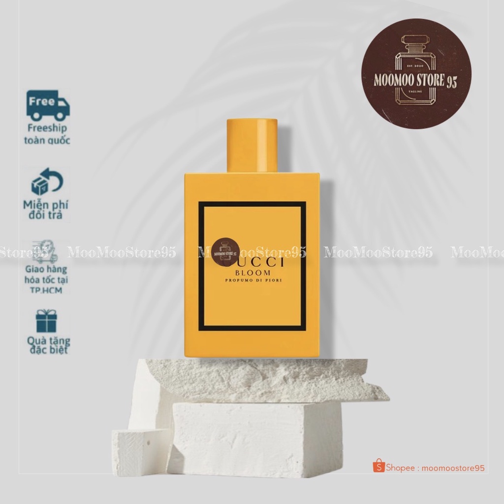 -𝐌𝐨𝐨𝐌𝐨𝐨-   𝐆 𝐔 𝐂 𝐂 𝐈 Bloom Profumo Di Fiori EDP | Nước hoa nữ | Nữ Tính , Sang Trọng , Quyến Rũ