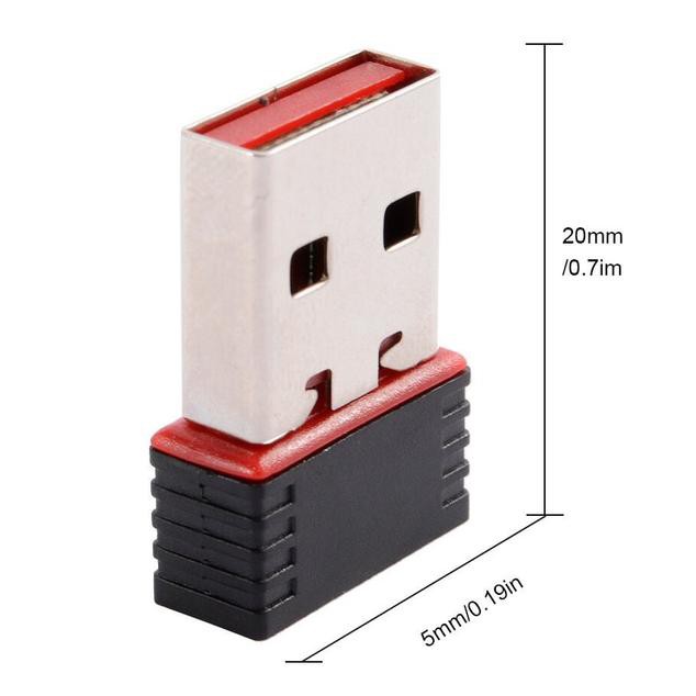 Usb Wifi 150mbps Mini 802.iin Dongle Adapter Với Cd Driver