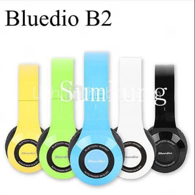 Headphone bluetooth Bluedio Hifi B2 chính hãng nghe cực hay