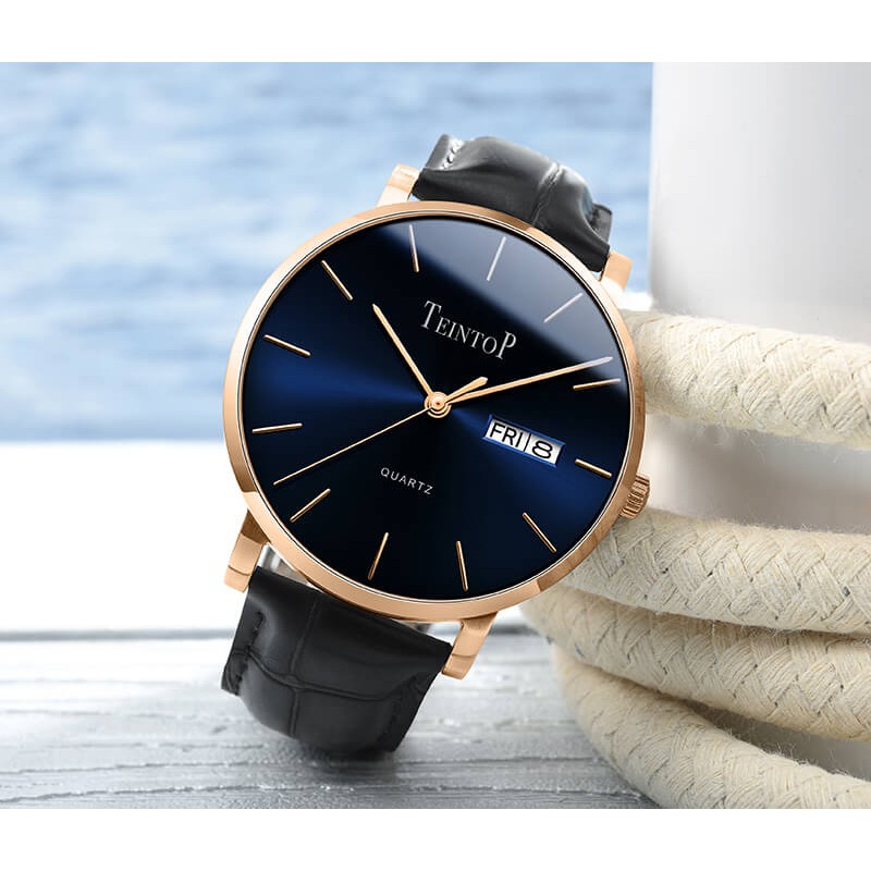 Đồng hồ nam chính hãng Teintop T7015-1 fullbox ,Kính sapphire ,chống xước ,Chống nước ,Bh 12 Tháng,máy điện tử (Quartz)