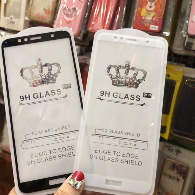 Huawei Y6 Prime 2018 kính cường lực full keo cao cấp