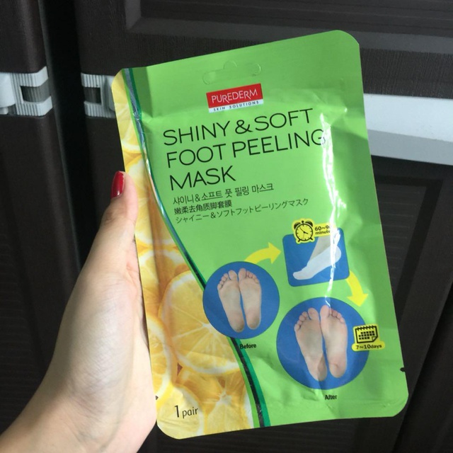 [Hàng AUTH] Mặt Nạ Ủ Chân Lột Da Chết, Thay Da Chân Purederm Foot Peeling Mask | BigBuy360 - bigbuy360.vn