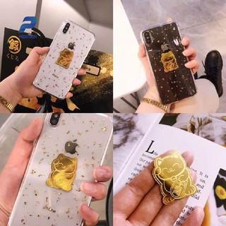 Mèo Thần Tài HÚT LỘC, PHÁT LỘC dán ốp điện thoại, để ví cầu TÀI LỘC, MAY MẮN phong thủy