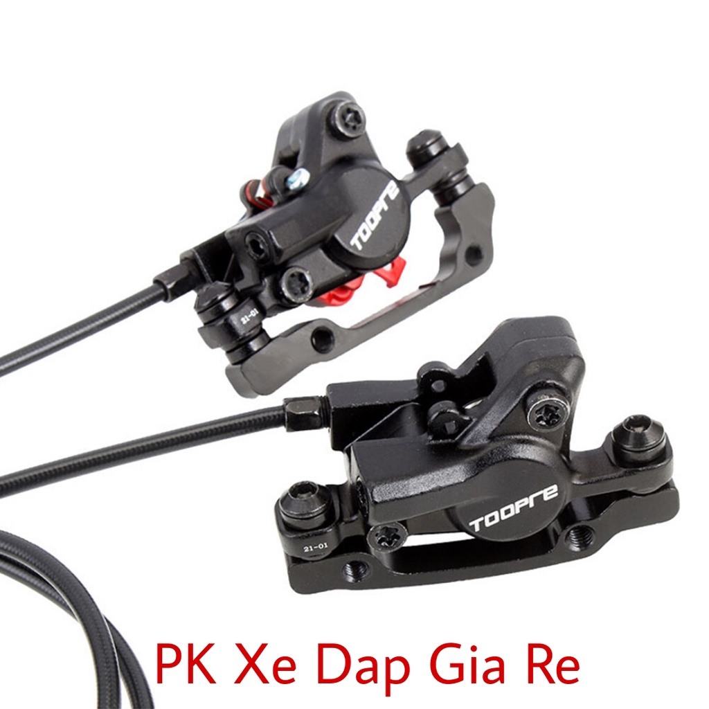 Phanh dầu thủy lực TOOPRE bộ đầy đủ, Bộ phanh đĩa dầu xe đạp TOOPRE cao cấp