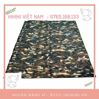 [hihi giá sỉ  10]NỆM QUÂN ĐỘI XẾP GỌN ( 2 NGƯỜI )  CÓ TÚI ĐỰNG LOẠI TỐT