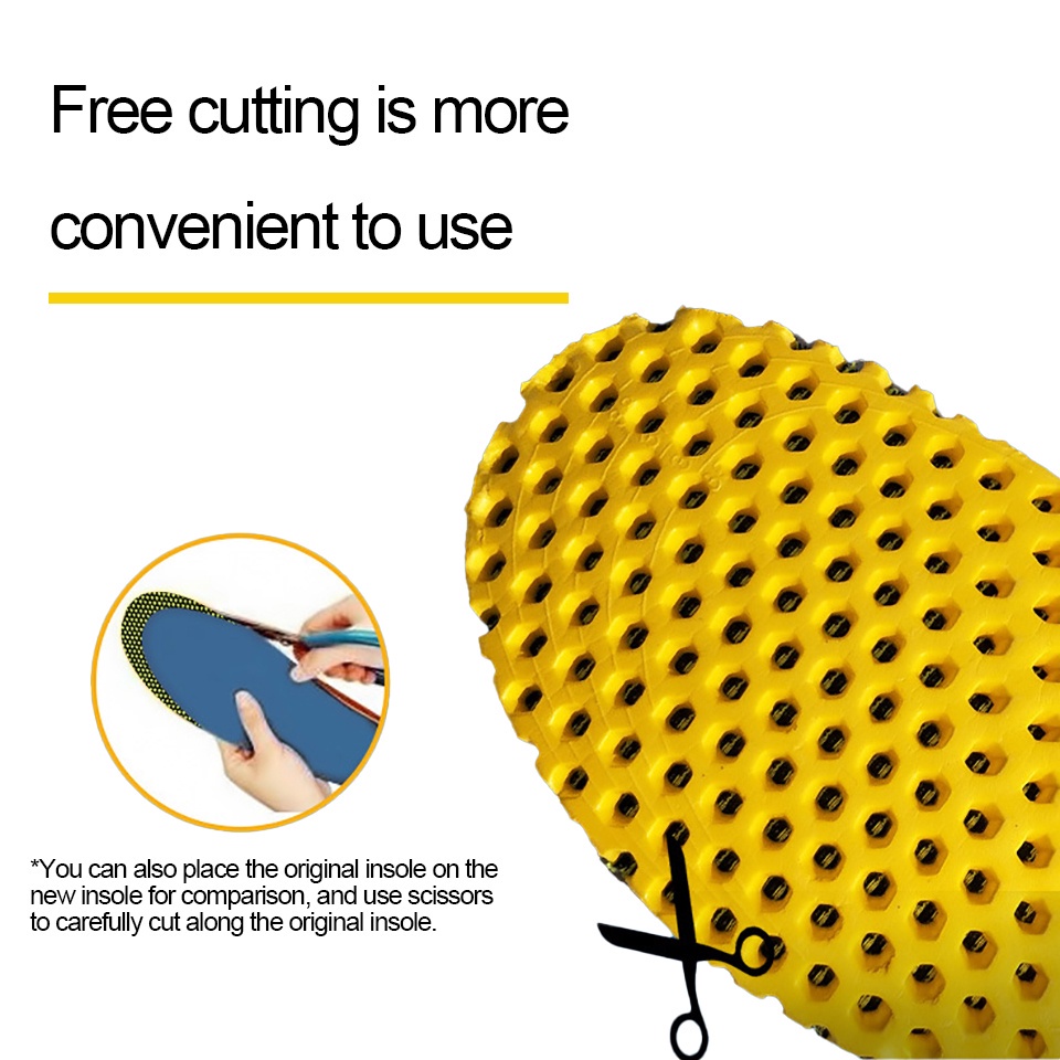 Miếng Lót Giày Sneaker Chạy Bộ Thoáng Khí Thấm Hút Mồ Hôi Không Trượt Bảo Vệ Bàn Chân