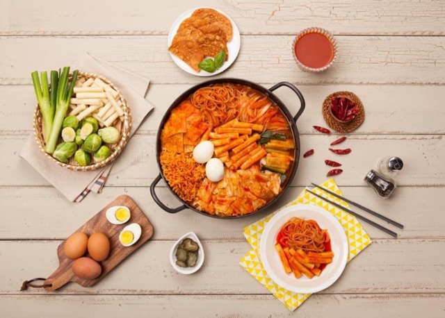 BÁNH GẠO HÀN QUỐC TOKBOKKI MIR 500g-1kg truyền thống/ nhân phô mai