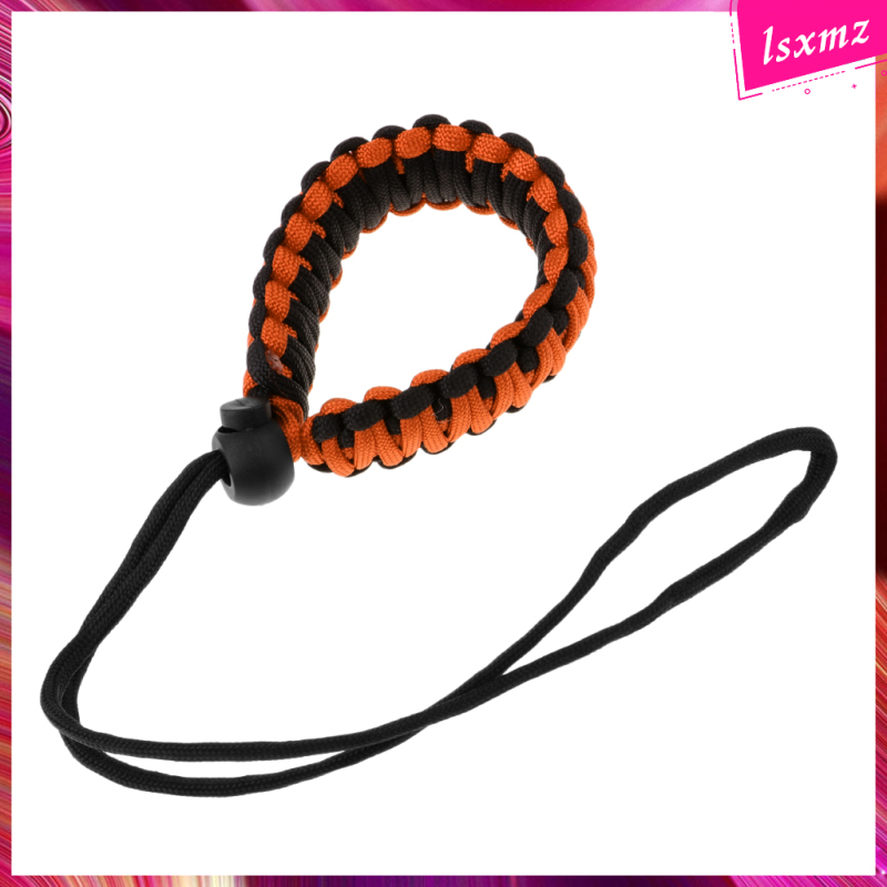 Adjustable Weaving Camera Wrist Strap Braided Hand Rope Lanyard Outdoor Travel Kit