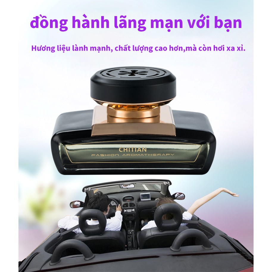 Lọ nước hoa trên xe hơi đồ trang trí cao cấp vật dụng xe ô tô hương liệu | BigBuy360 - bigbuy360.vn