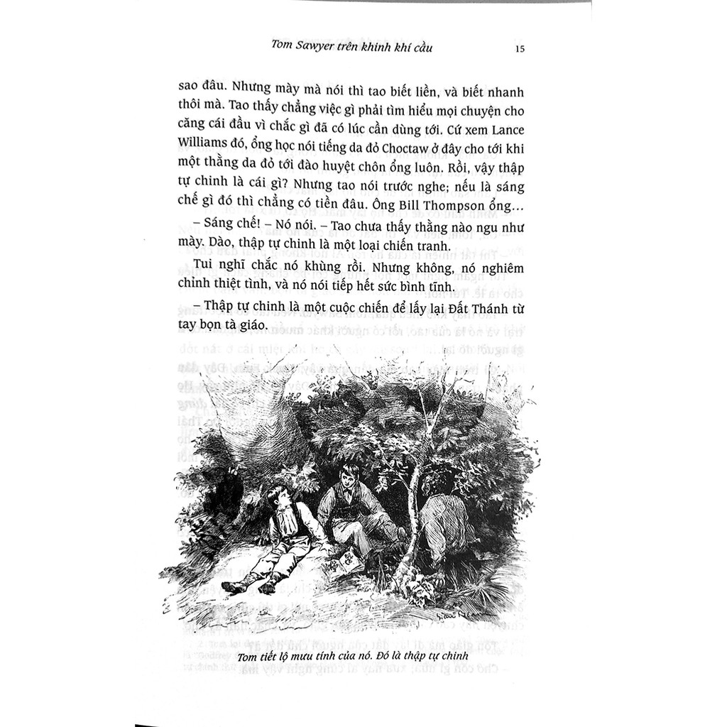 Tiểu thuyết - Tom Sawyer trên khinh khí cầu và Tom Sawyer làm thám tử - Tác giả Mark Twain
