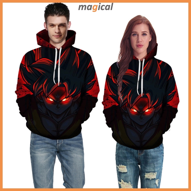 Áo hoodie Unisex in hình 3D Dragon Ball | BigBuy360 - bigbuy360.vn