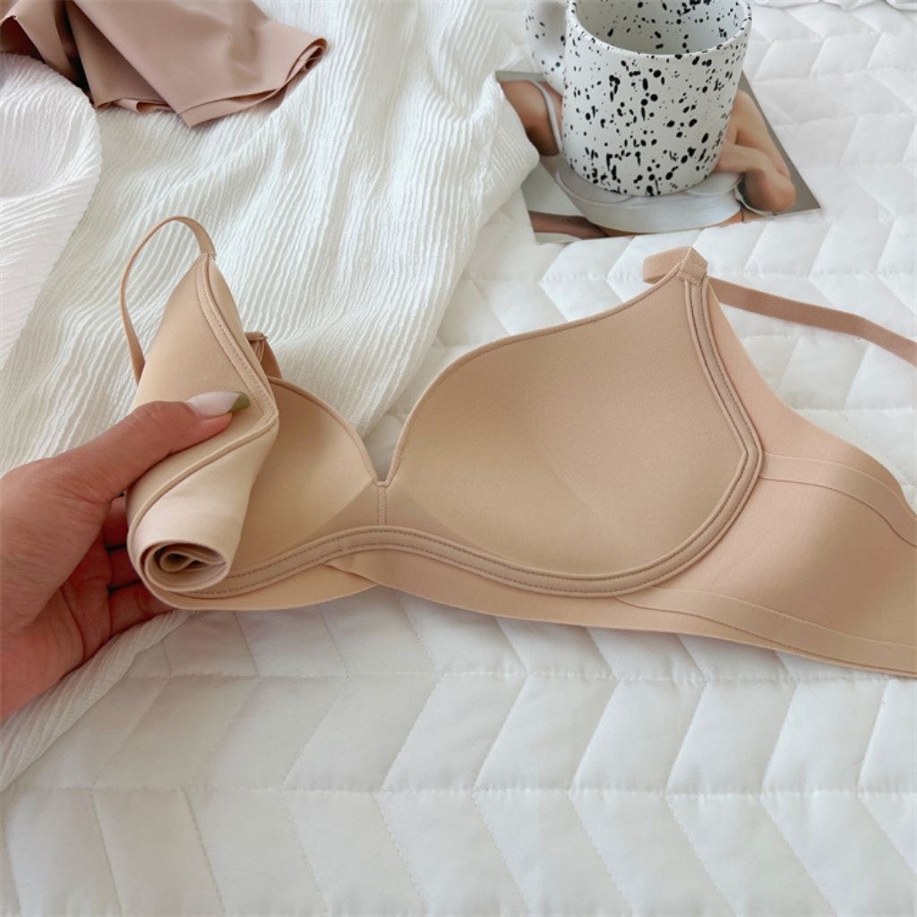 Áo Ngực Nữ Không Gọng Đúc Su Mềm Mại Thoáng Mát Đệm Mút Nâng Ngực Quyến Rũ Sexy 2197