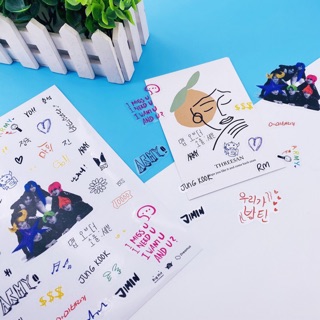 Sticker BTS ảnh Album MOTS 7